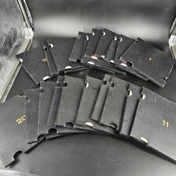 Vintage Paine's Duplicate Whist Trays 20 Tray Set US Playing Card Co Bridge Game - Picture 15 of 16